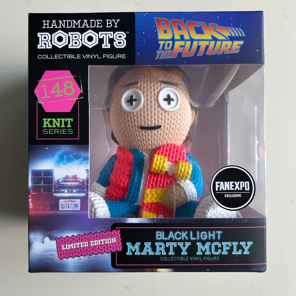 HANDMADE BY ROBOTS MARTY MCFLY VINYL FIGURE BNIB